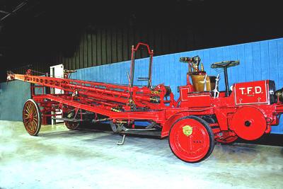 Christie Tractor for 1897 Champion water tower. Ex Toledo, OH