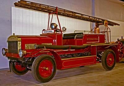 Merryweather Fire Engine. English. Ca. 1913. Braidwood body style fire engine. Ex – Lima, Peru