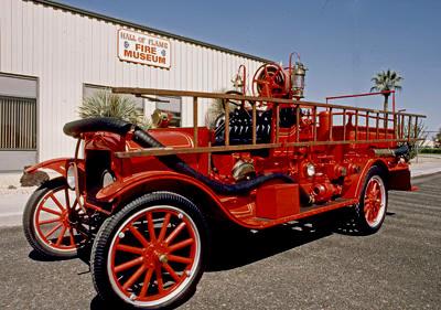 Model T fire engine. Ex – Germantown, IL.