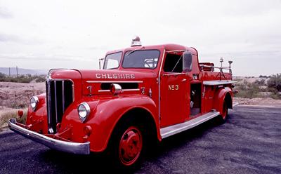 Maxim Fire Engine. 1946 Triple comb. fire engine. Ex – Cheshire, CT.