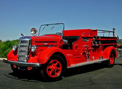 Model 45S “District” fire engine from Pierre, SD