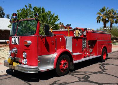 Fire Engine. Ex City of Orange, CA FD