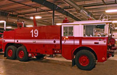 P-4 Crash Truck. Ex- Edwards AFB, CA