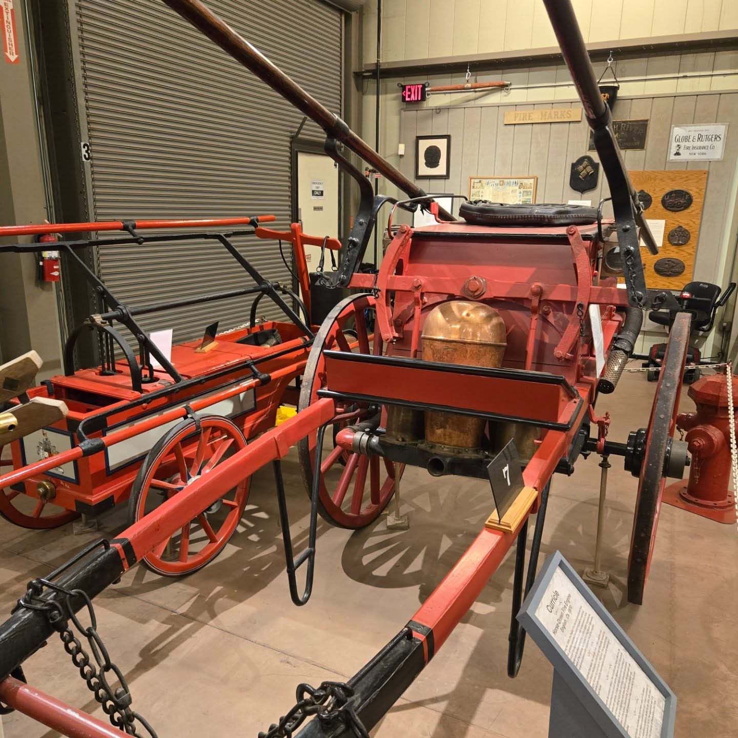1870 Curricle Horse Drawn Fire Pumper 1870 Curricle Horse Drawn Fire Pumper