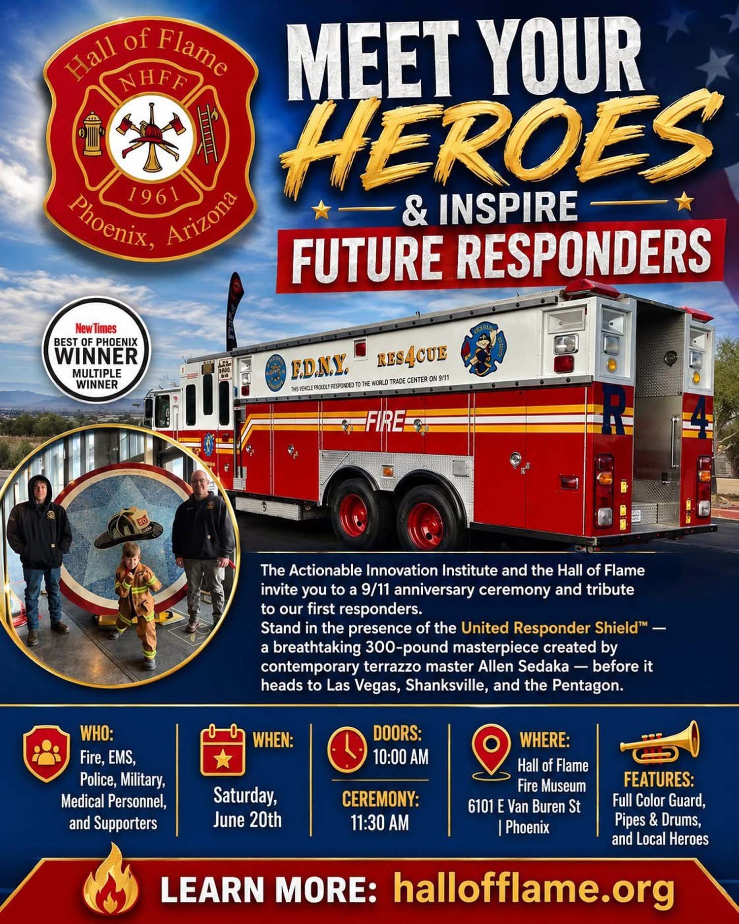 Meet Your Heroes & Inspire Future Responders