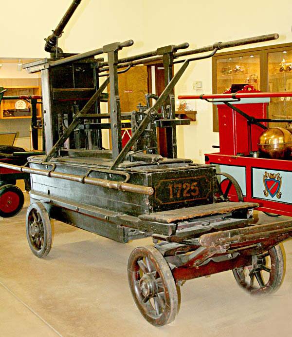 1725 Newsham Manual Fire Engine, England