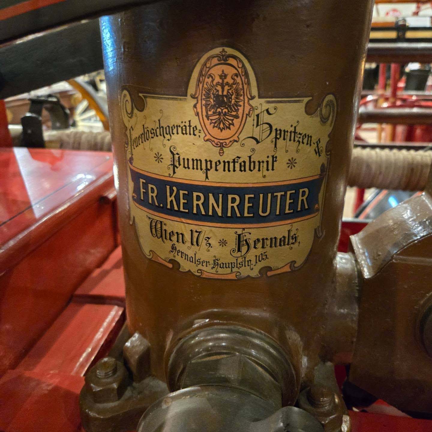 1901 Kernreuter Austrian Horse Drawn Pumper 1901 Kernreuter Austrian Horse Drawn Pumper