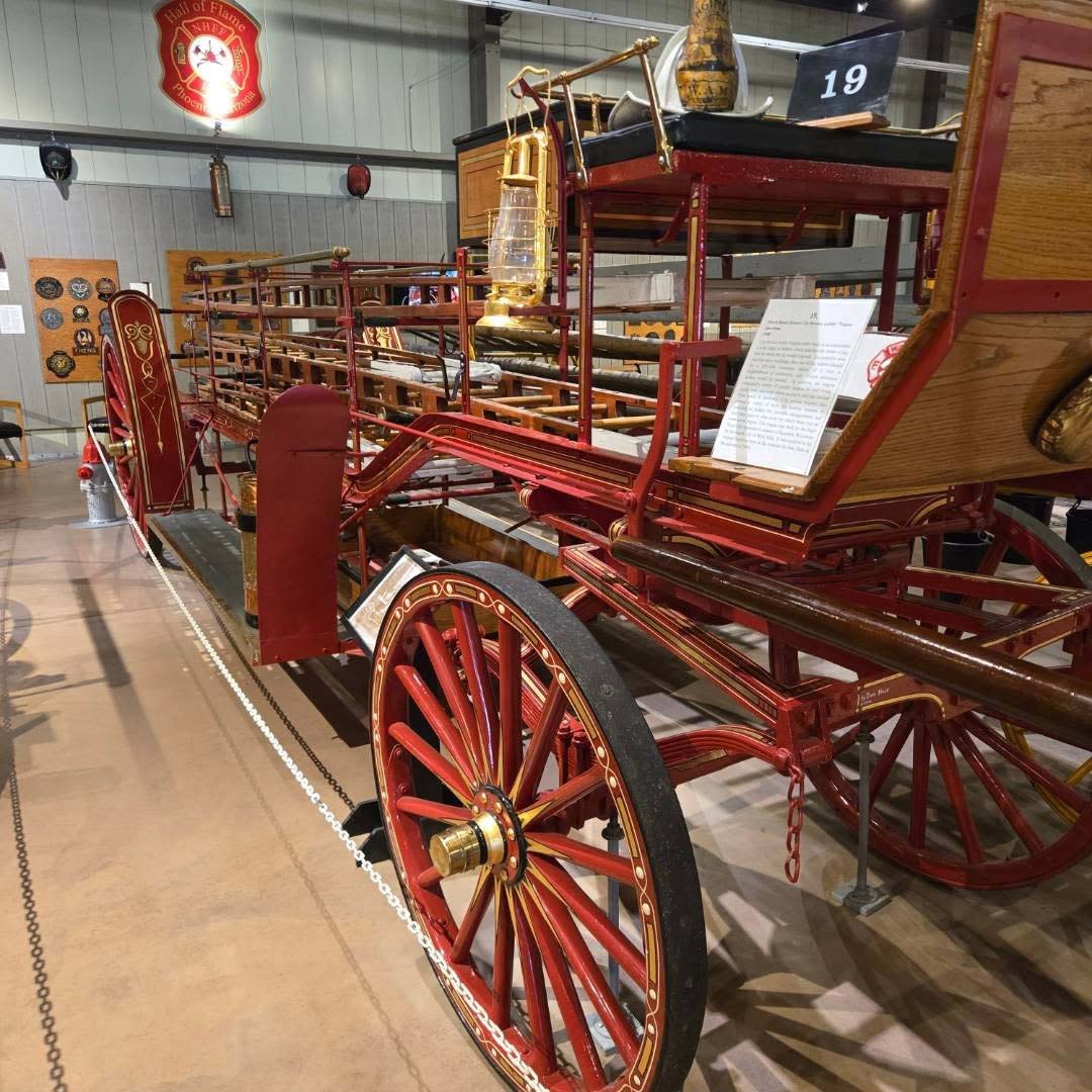 1908 Pirsch Horse-Drawn Service Ladder Wagon 1908 Pirsch Horse-Drawn Service Ladder Wagon