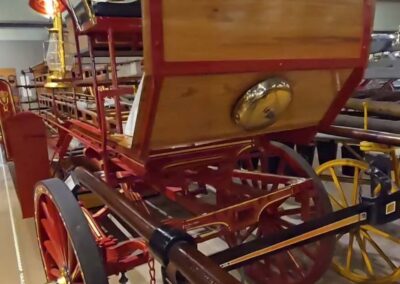 1908 Pirsch Horse-Drawn Service Ladder Wagon