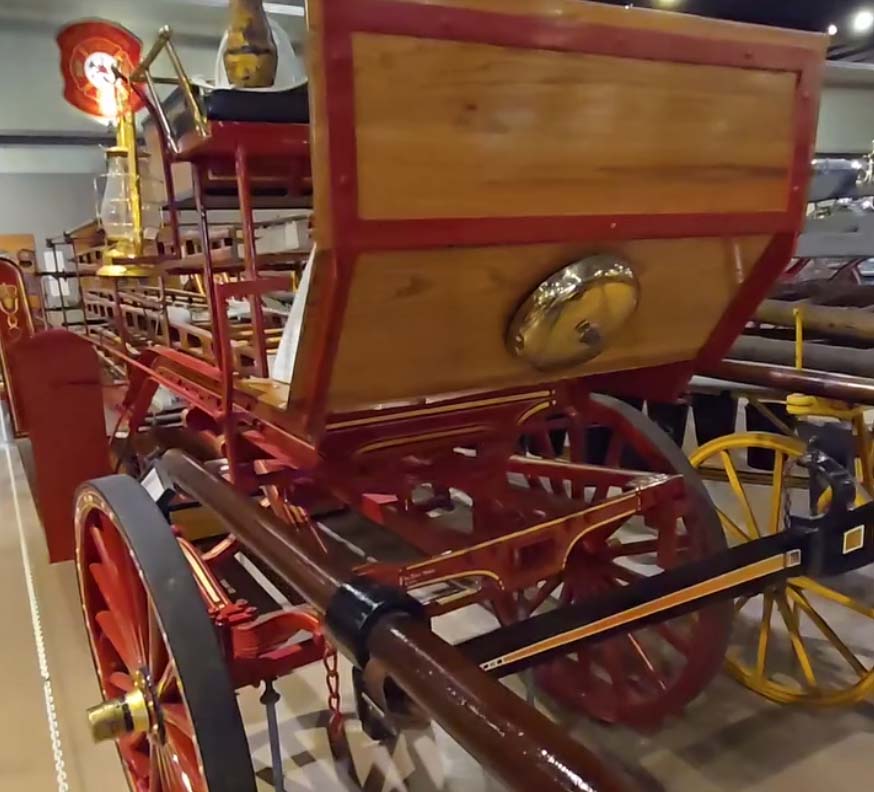 1908 Pirsch Horse-Drawn Service Ladder Wagon