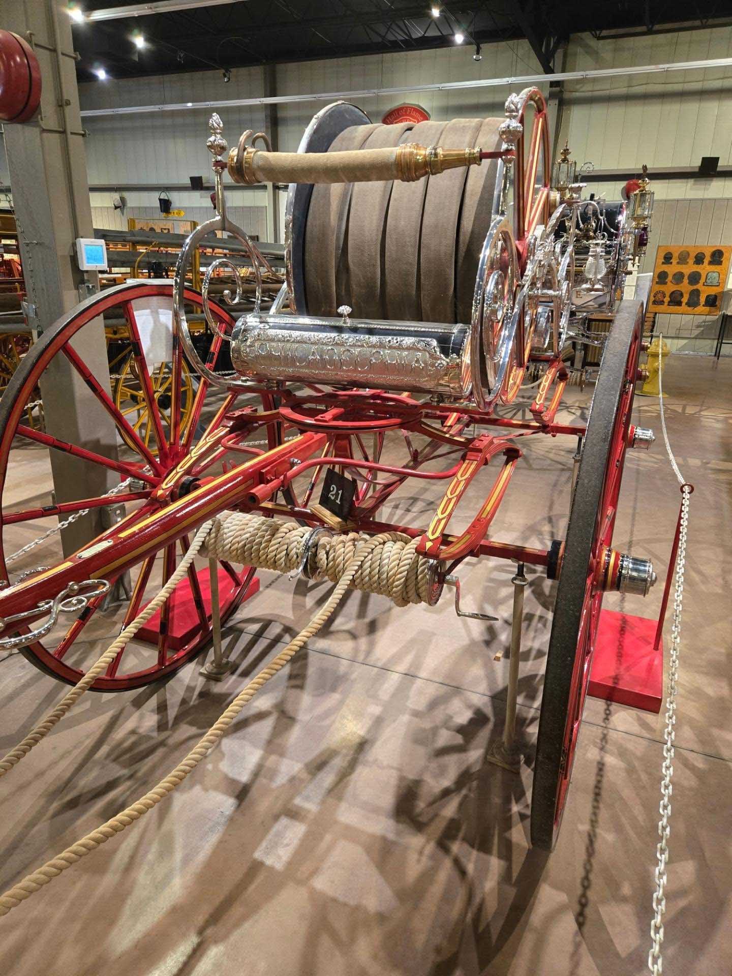 1865 W.W. Wunder Parade Hose Carriage 1865 W.W. Wunder Parade Hose Carriage